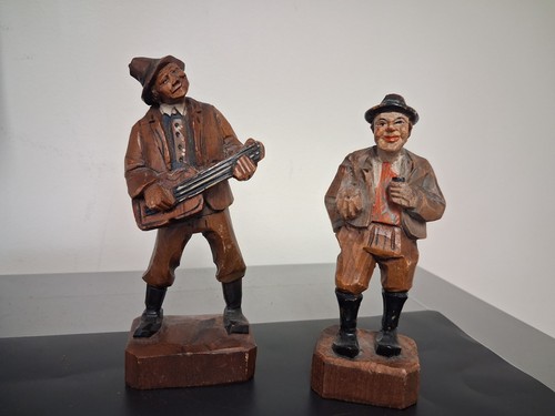 Figure vintage anri legno - 2,