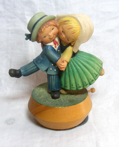Music box vintage - vintage, coppia