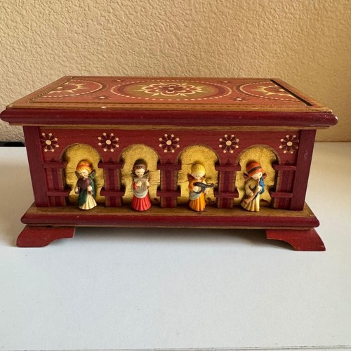 Music box vintage anri legno - music,