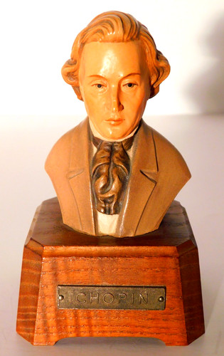 Vintage busto musicale - busto, in