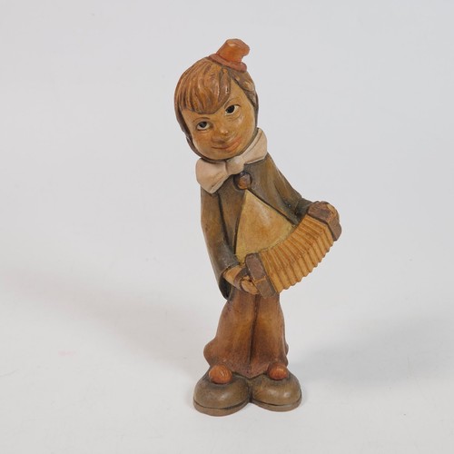 Statuina musicista ragazzo - , in