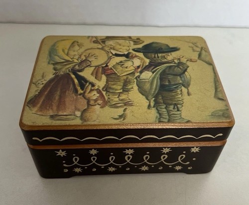 Music box vintage - box, legno